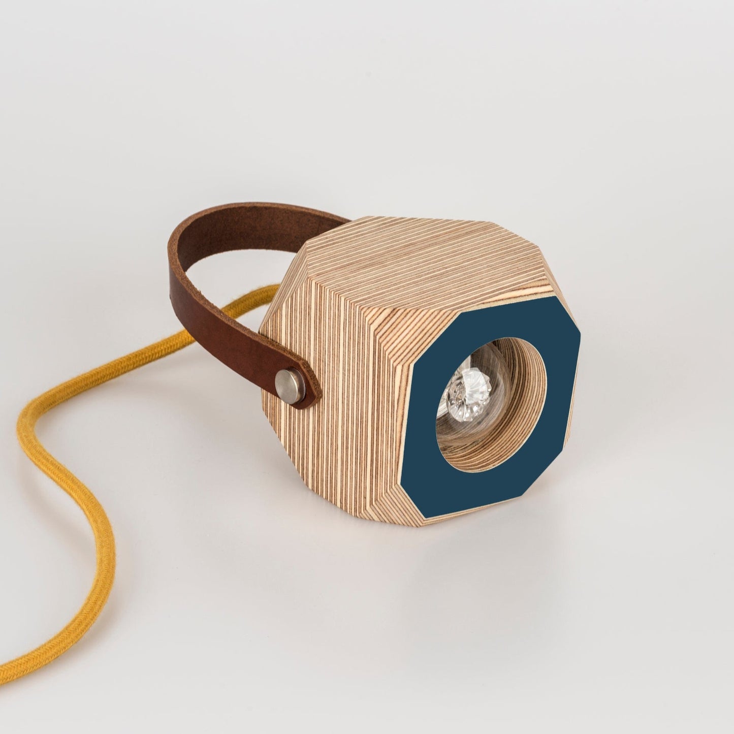 Geo Pendant Lamp in Sea Blue homeware shops bristol gift shops bristol PRIORMADE