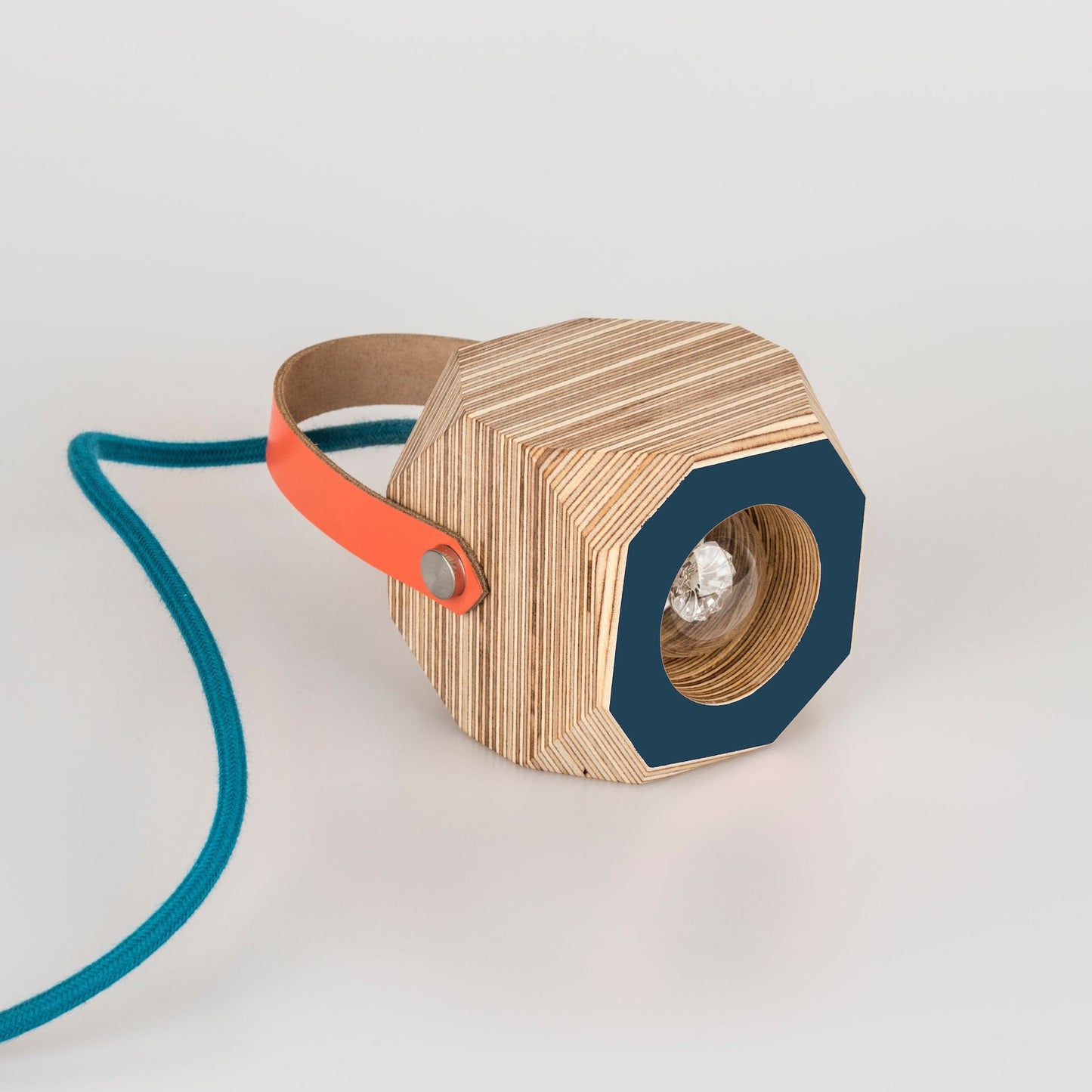 Geo Pendant Lamp in Sea Blue homeware shops bristol gift shops bristol PRIORMADE