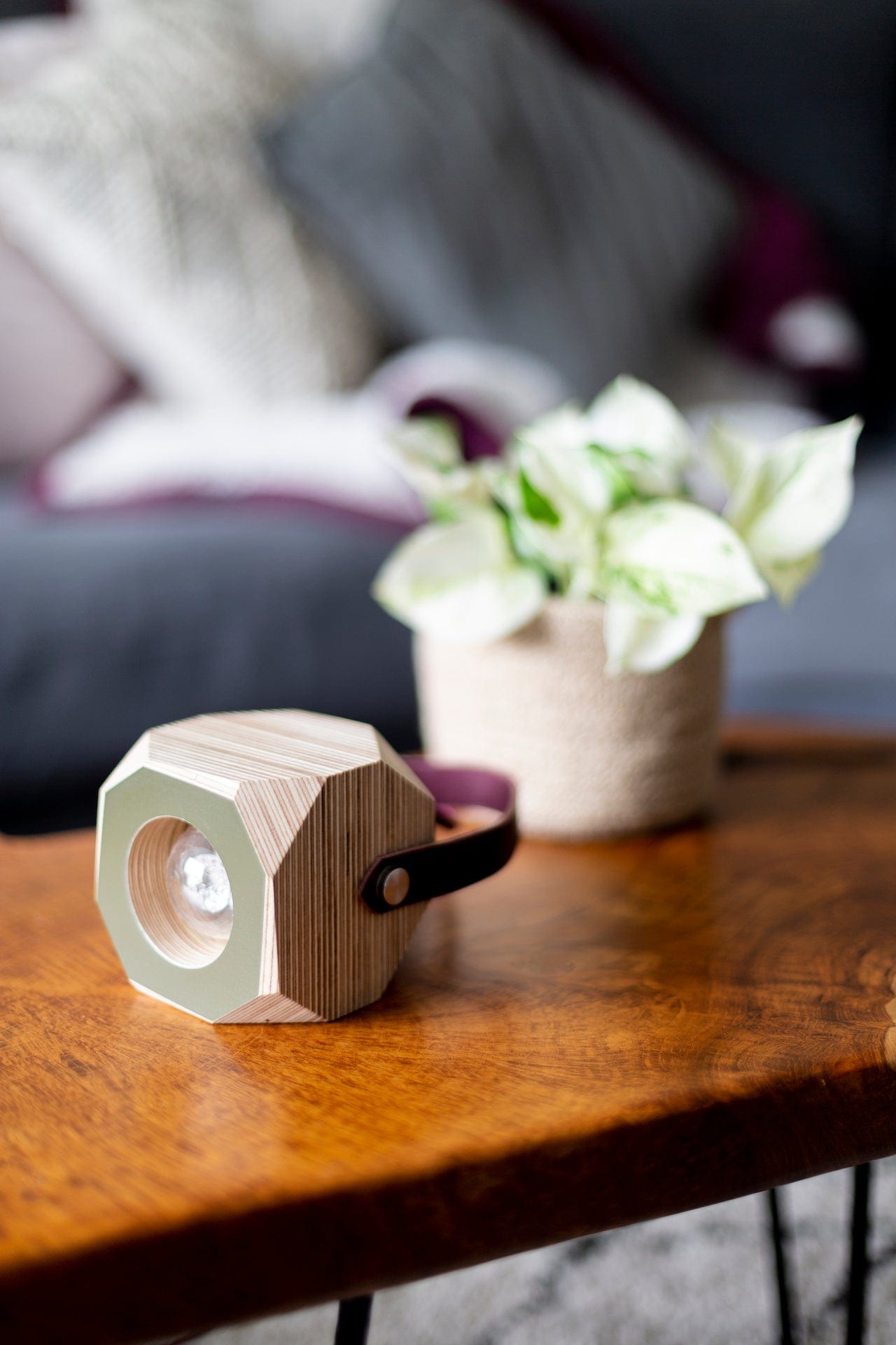 Geo Pendant Lamp in Smoke Grey homeware shops bristol gift shops bristol PRIORMADE