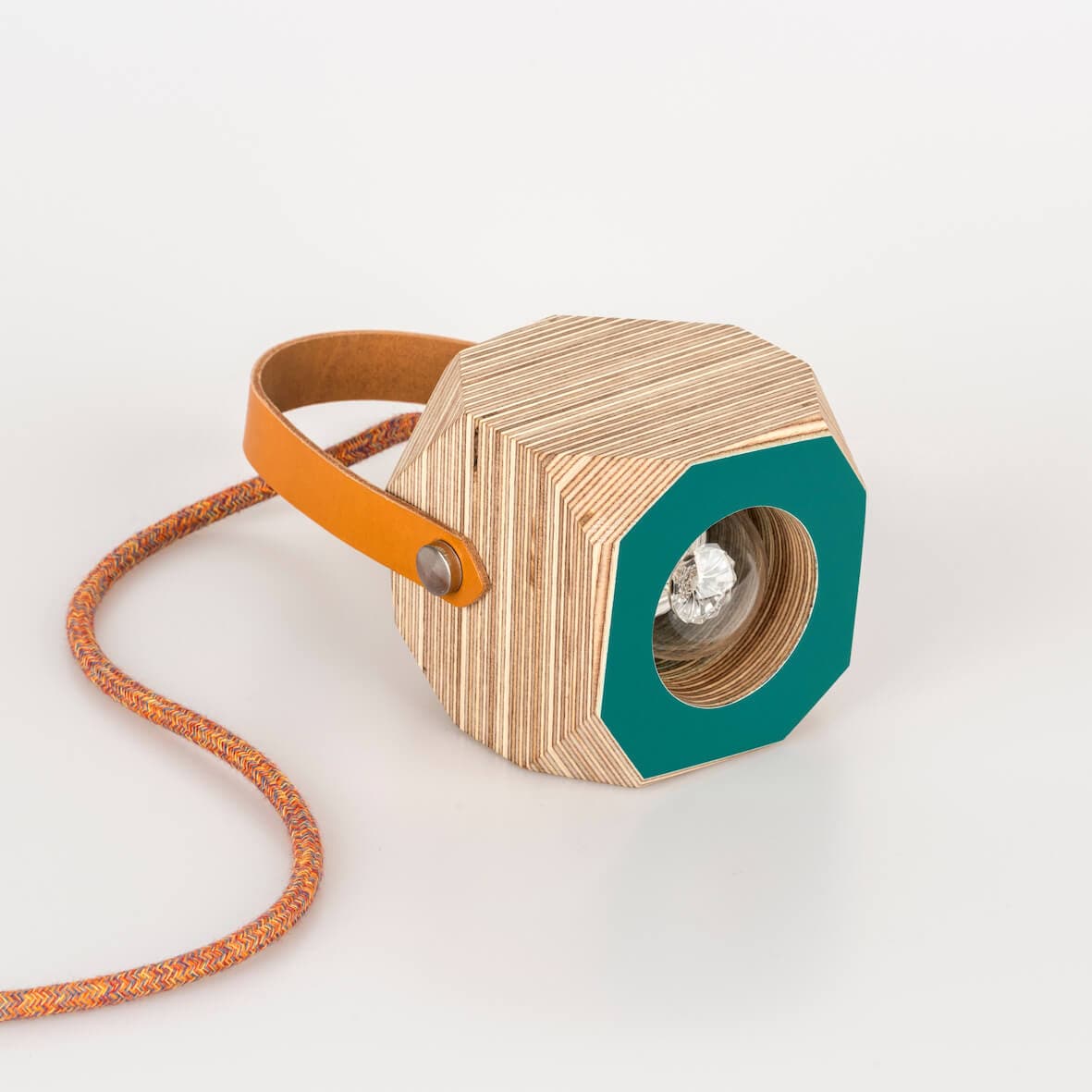 Geo Pendant Lamp in Teal homeware shops bristol gift shops bristol PRIORMADE