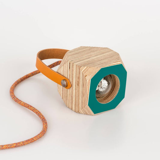 Geo Pendant Lamp in Teal homeware shops bristol gift shops bristol PRIORMADE