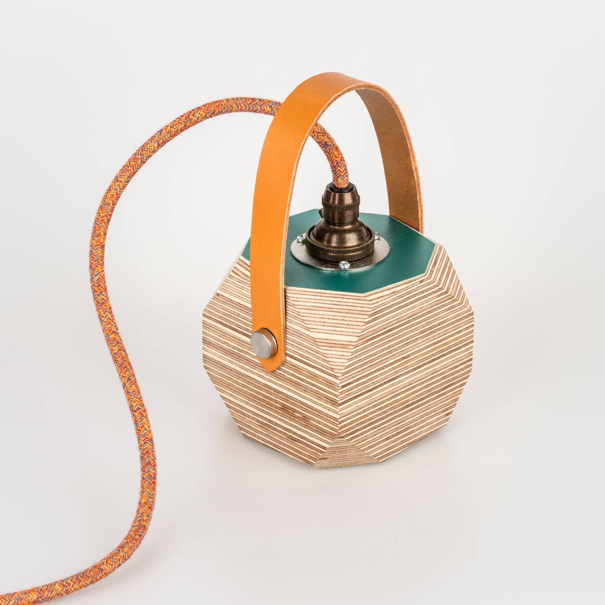 Geo Pendant Lamp in Teal homeware shops bristol gift shops bristol PRIORMADE