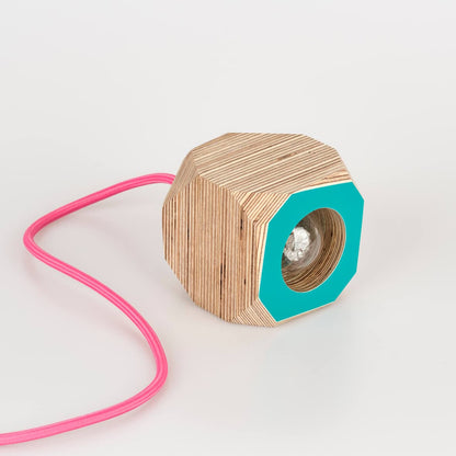 Geo Pendant Lamp in Turquoise homeware shops bristol gift shops bristol PRIORMADE