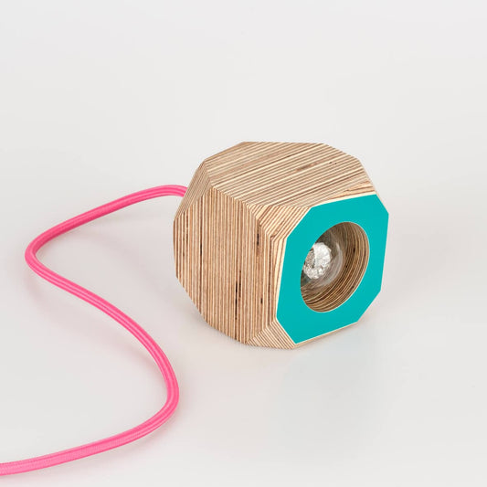 Geo Pendant Lamp in Turquoise homeware shops bristol gift shops bristol PRIORMADE