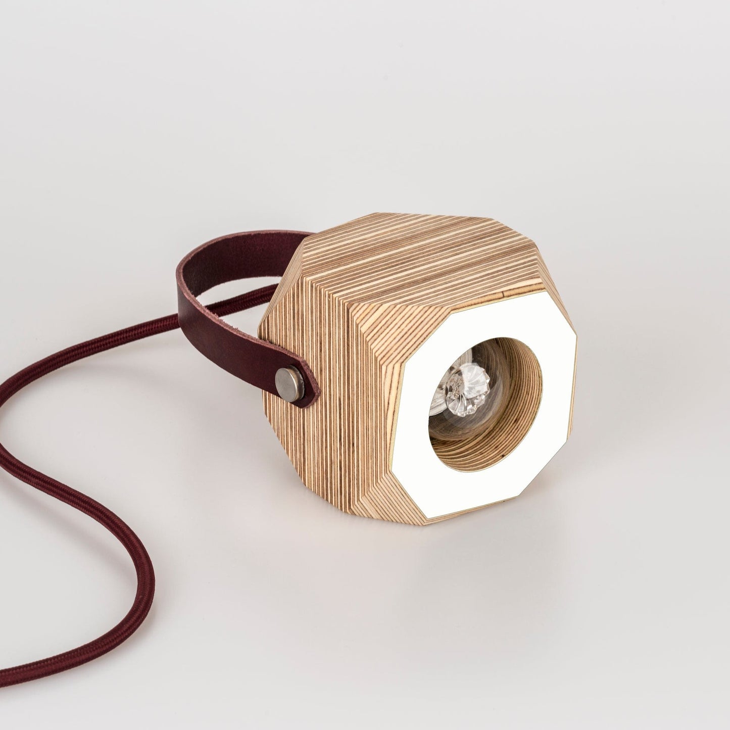 Geo Pendant Lamp in White homeware shops bristol gift shops bristol PRIORMADE