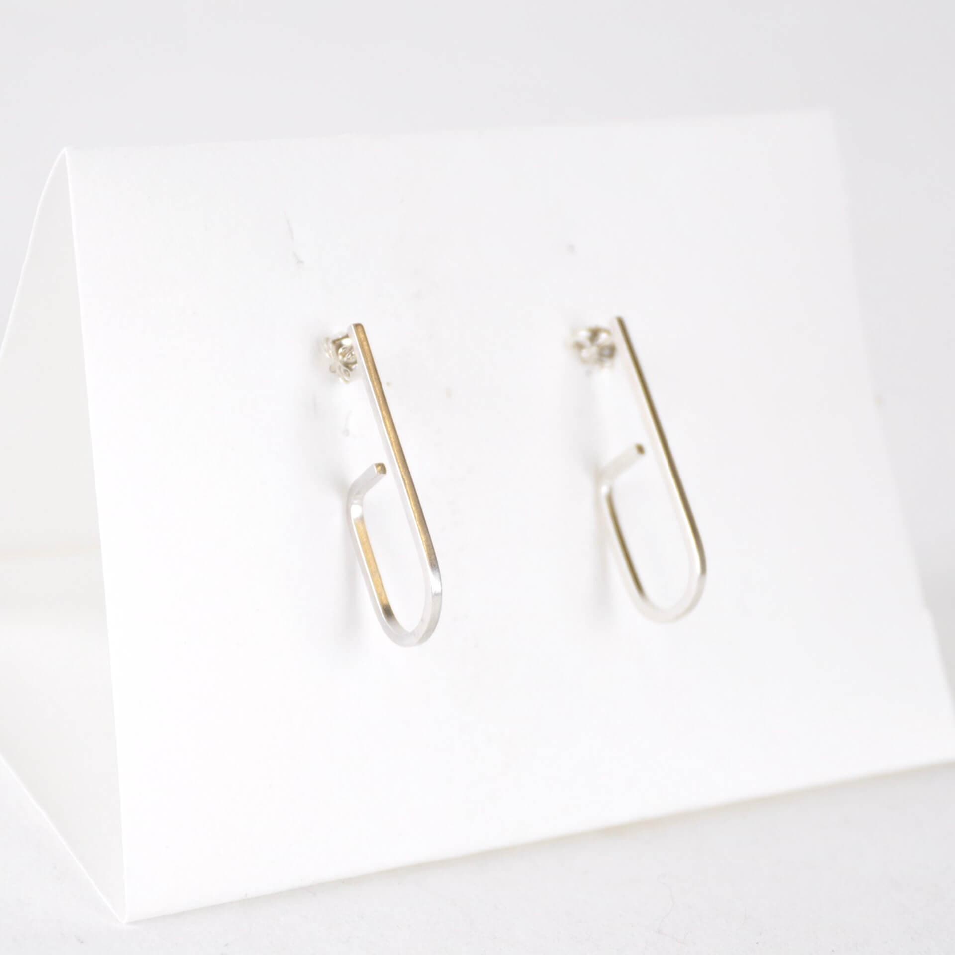 Priormade ‘Jay’ -  Eco Silver Earrings