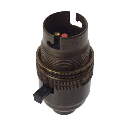 Lamp Parts B22/Bayonet Lamp Holder - With Safety Switch - Desk Lamp Lamp Parts homeware shops bristol gift shops bristol PRIORMADE