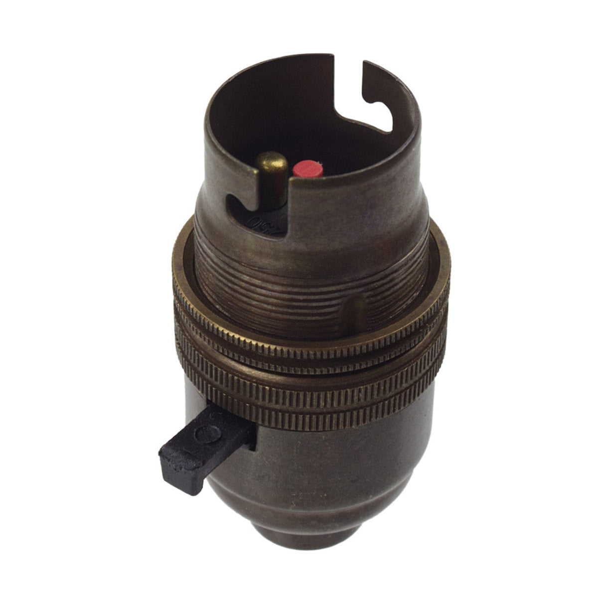 PRIORMADE Lamp Parts B22/Bayonet Lamp Holder - With Safety Switch - Desk Lamp Lamp Parts