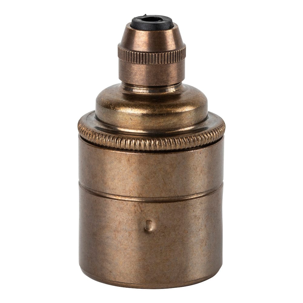 Lamp Parts E27/Screw Lamp Holder - Plain - Pendant Cord Grip Lamp Parts homeware shops bristol gift shops bristol PRIORMADE