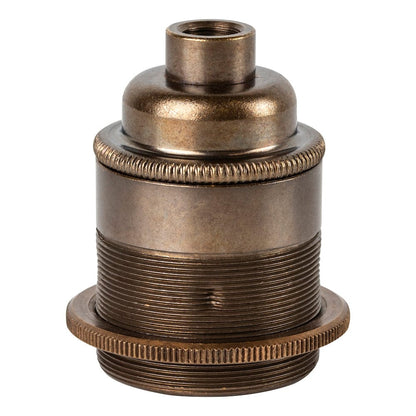 PRIORMADE Lamp Parts E27/Screw Lamp Holder - With Shade Ring Lamp Parts