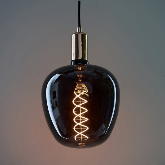 Light Bulb Helix Filament 'Smoked' Bulb homeware shops bristol gift shops bristol Priormade