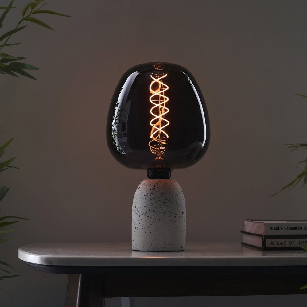 Priormade Light Bulb Helix Filament 'Smoked' Bulb