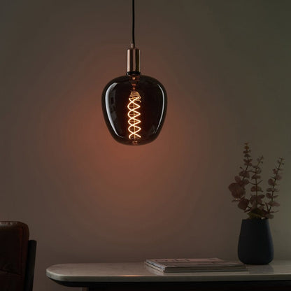 Priormade Light Bulb Helix Filament 'Smoked' Bulb
