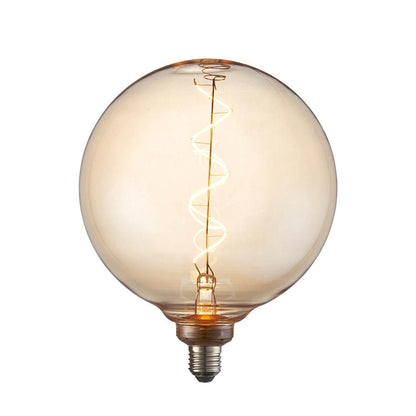 Light Bulb Large Globe Bulb  'Amber Spiral' - 200cm (LED) homeware shops bristol gift shops bristol PRIORMADE