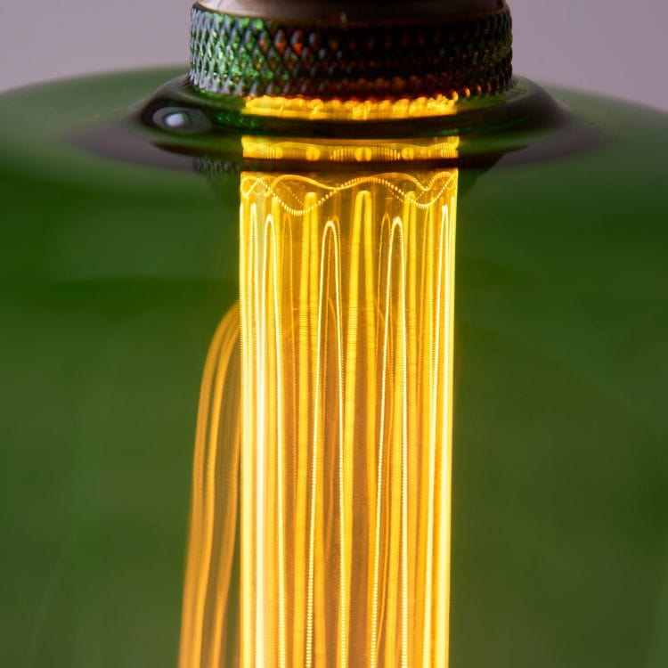 Light Bulb Large Statement Filament Bulb in a Green to Pink Fade (LED) homeware shops bristol gift shops bristol PRIORMADE