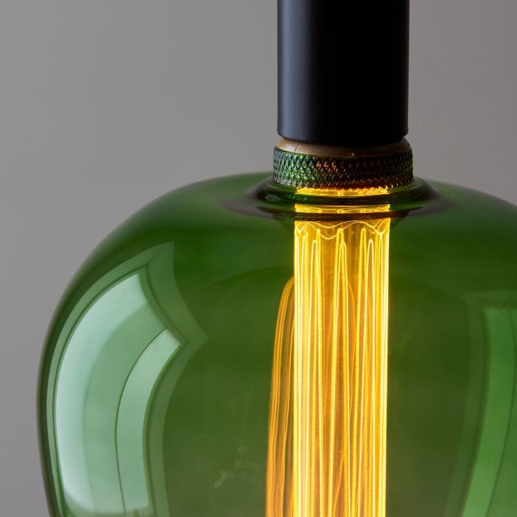 Light Bulb Large Statement Filament Bulb in a Green to Pink Fade (LED) homeware shops bristol gift shops bristol PRIORMADE