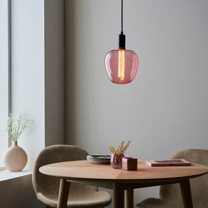 Light Bulb Large Statement Filament Bulb in Tinted Pink (LED) homeware shops bristol gift shops bristol PRIORMADE