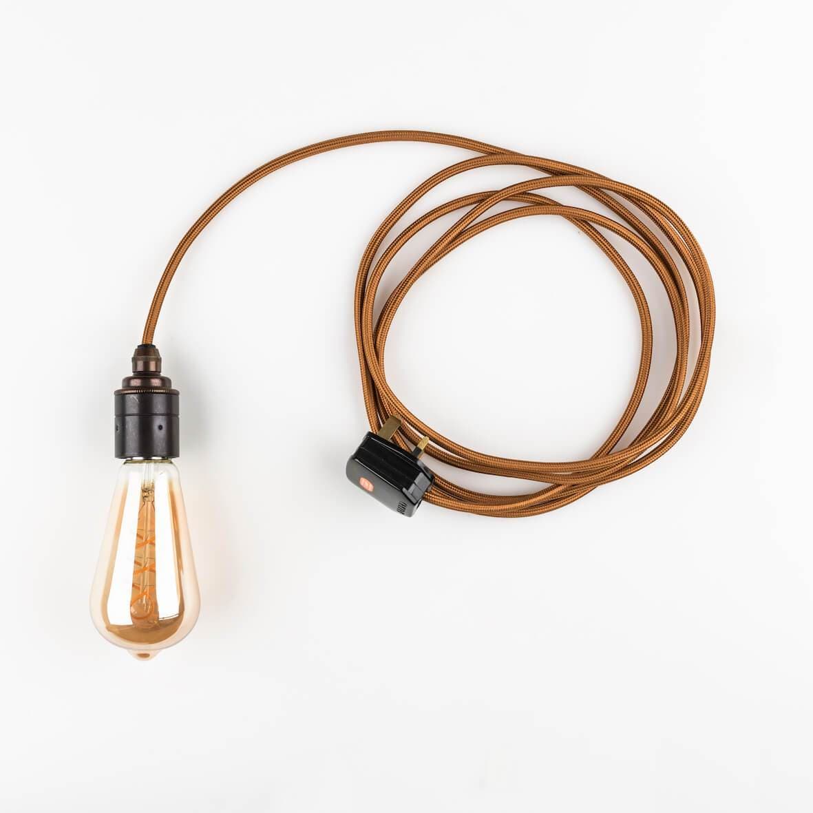 Simple Pendant Lamp Simple pendant lamp - Antique Gold homeware shops bristol gift shops bristol PRIORMADE