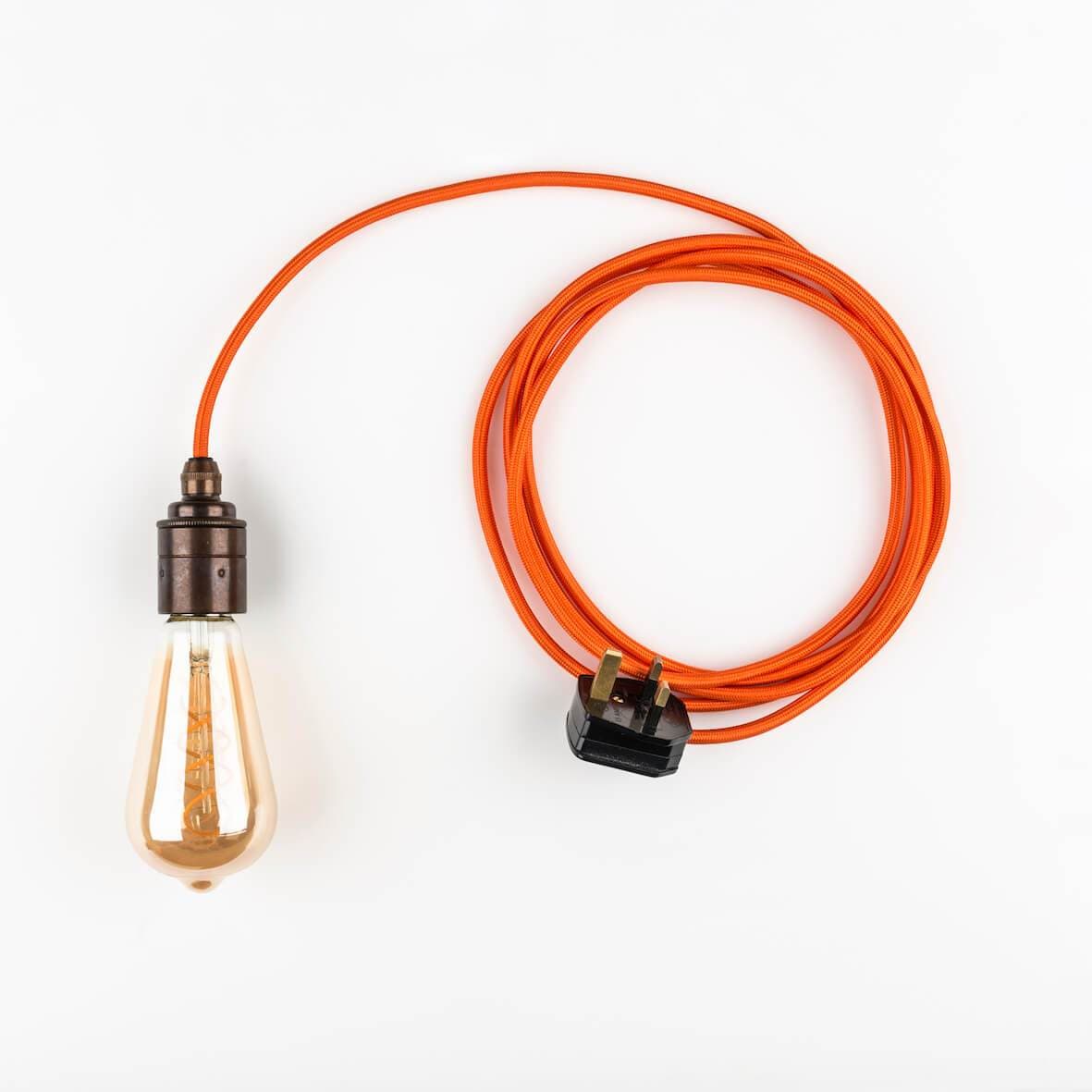 Simple Pendant Lamp Simple Pendant Lamp - Orange homeware shops bristol gift shops bristol PRIORMADE