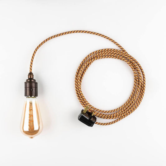 Simple Pendant Lamp Simple Pendant Lamp - Orange Mix homeware shops bristol gift shops bristol PRIORMADE