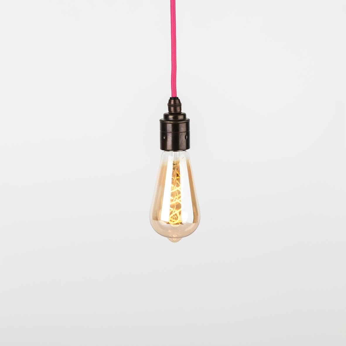 PRIORMADE Simple Pendant Lamp Without Bulb Simple Pendant Lamp - Burgundy
