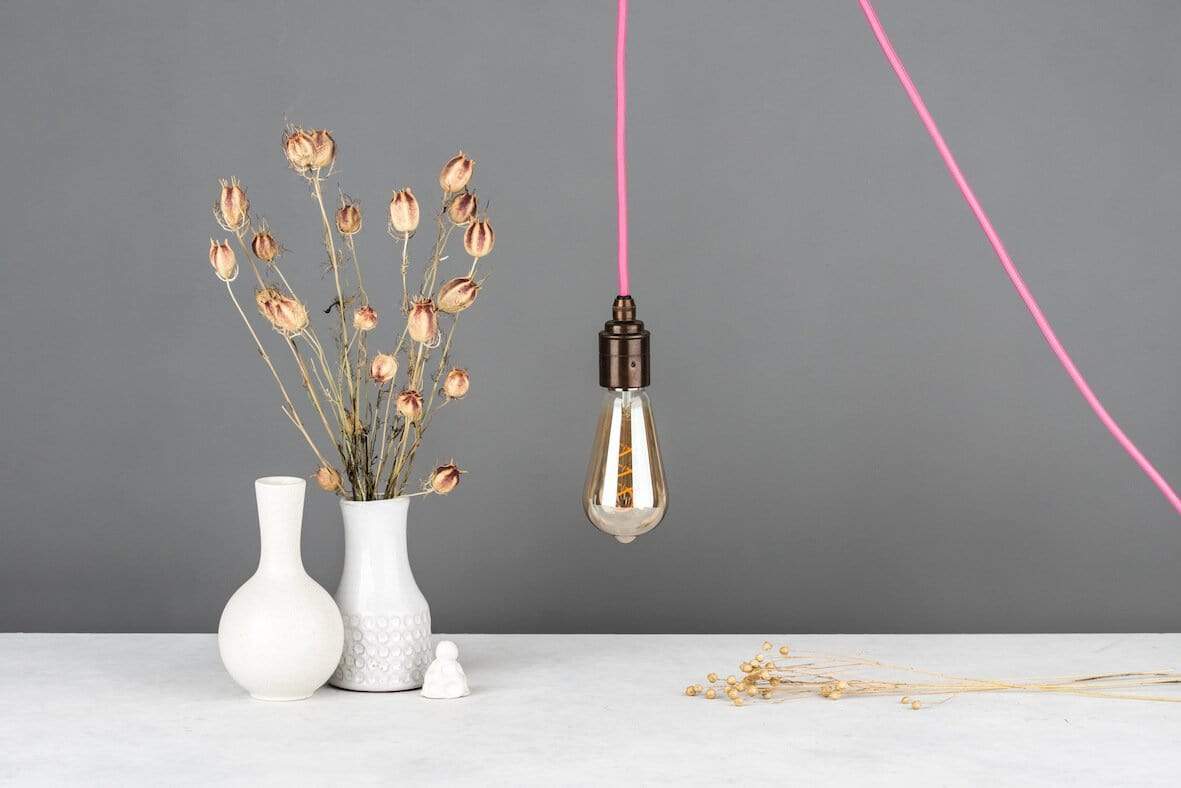 PRIORMADE Simple Pendant Lamp Without Bulb Simple Pendant Lamp - Natural Linen