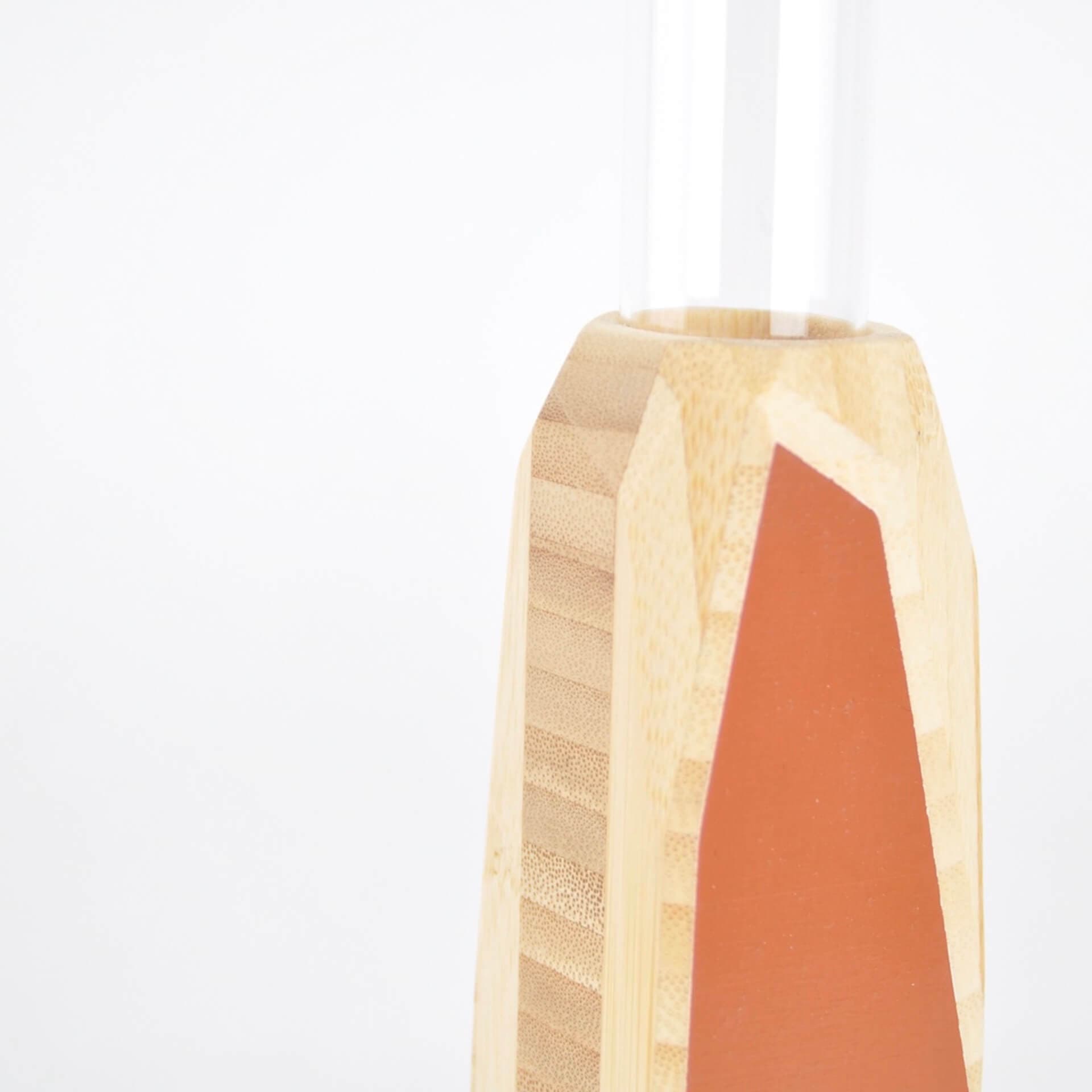 Priormade Vases Bamboo Geo Vases  - Multiple colours and sizes