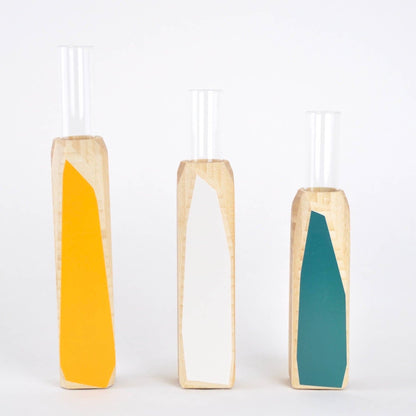 Vases SALE  - Bamboo Geo Vases  - Multiple colours and sizes homeware shops bristol gift shops bristol Priormade