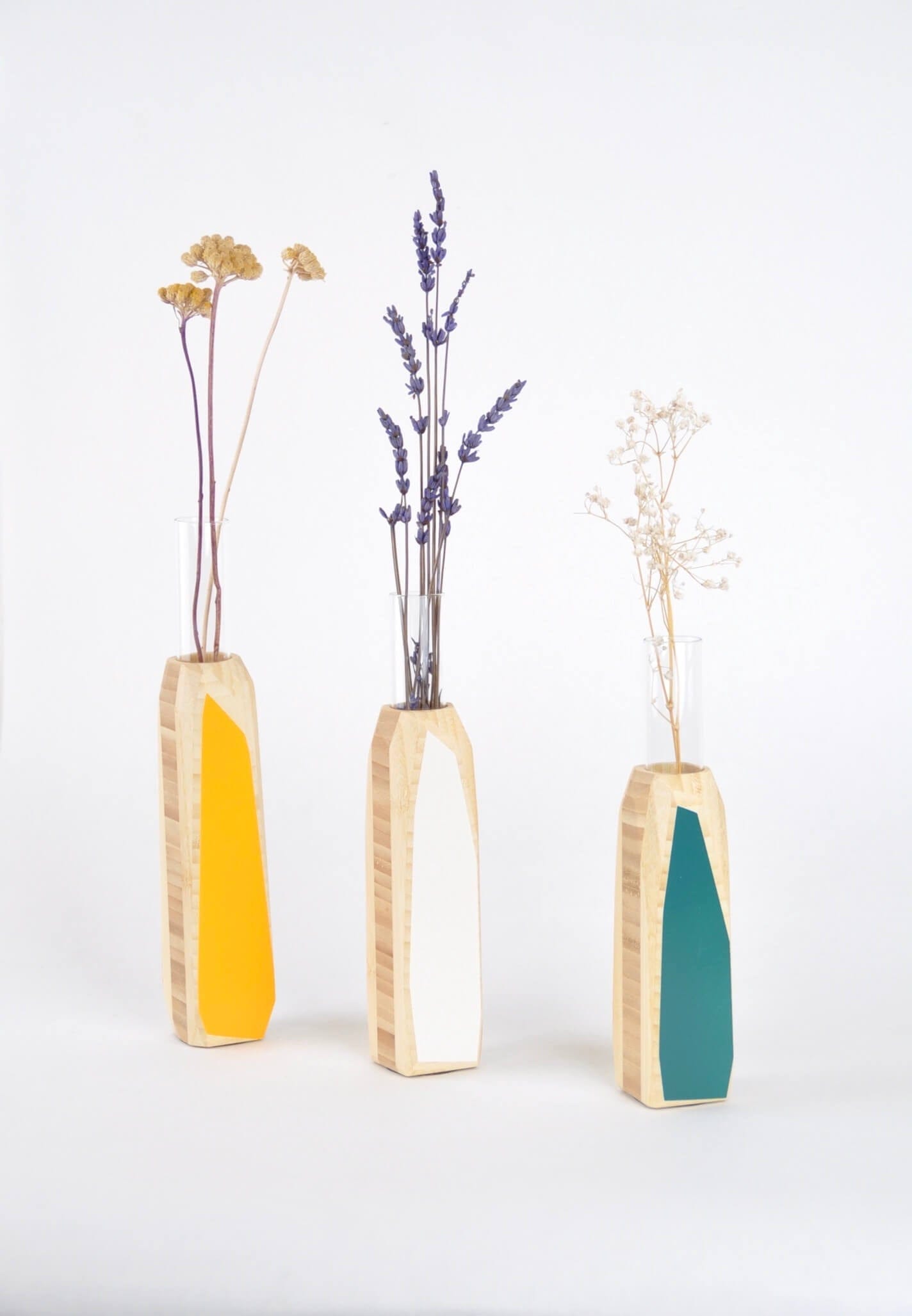 Vases SALE  - Bamboo Geo Vases  - Multiple colours and sizes homeware shops bristol gift shops bristol Priormade