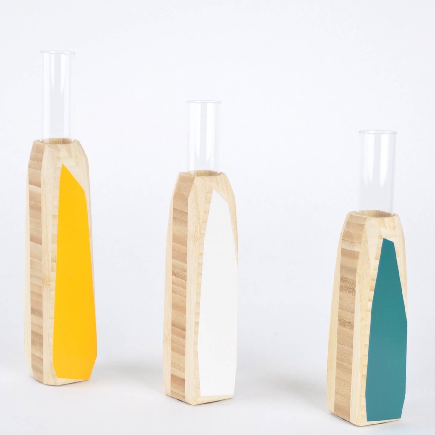 Vases SALE  - Bamboo Geo Vases  - Multiple colours and sizes homeware shops bristol gift shops bristol Priormade