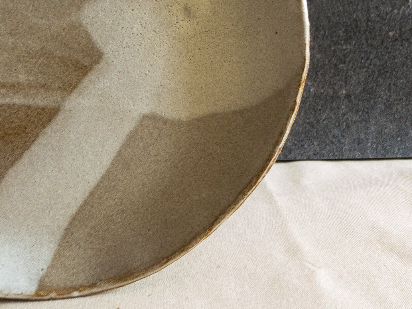 Puro Ceramics Large shallow toasted bowl