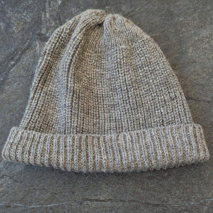 Lambswool Beanie Undyed Grey Fisherman Beanie - Various Colours homeware shops bristol gift shops bristol Ria Burns