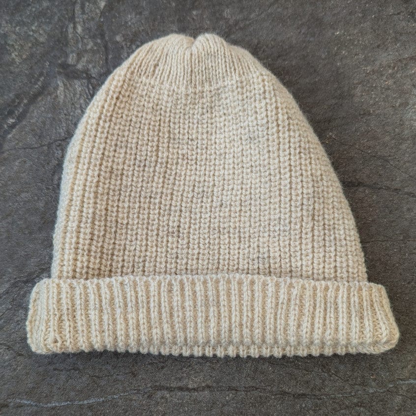 Lambswool Beanie Undyed White Fisherman Beanie - Various Colours homeware shops bristol gift shops bristol Ria Burns