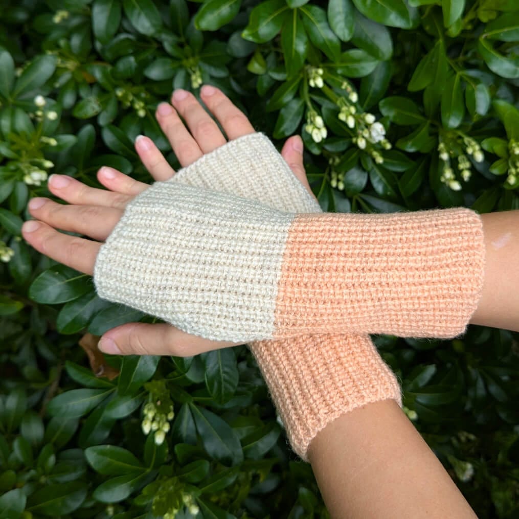 Woollen Fingerless Mittens Woollen Fingerless Mittens - Colour Block - Five Colours homeware shops bristol gift shops bristol Ria Burns
