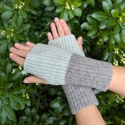 Woollen Fingerless Mittens Woollen Fingerless Mittens - Colour Block - Five Colours homeware shops bristol gift shops bristol Ria Burns