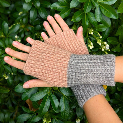 Woollen Fingerless Mittens Woollen Fingerless Mittens - Colour Block - Five Colours homeware shops bristol gift shops bristol Ria Burns