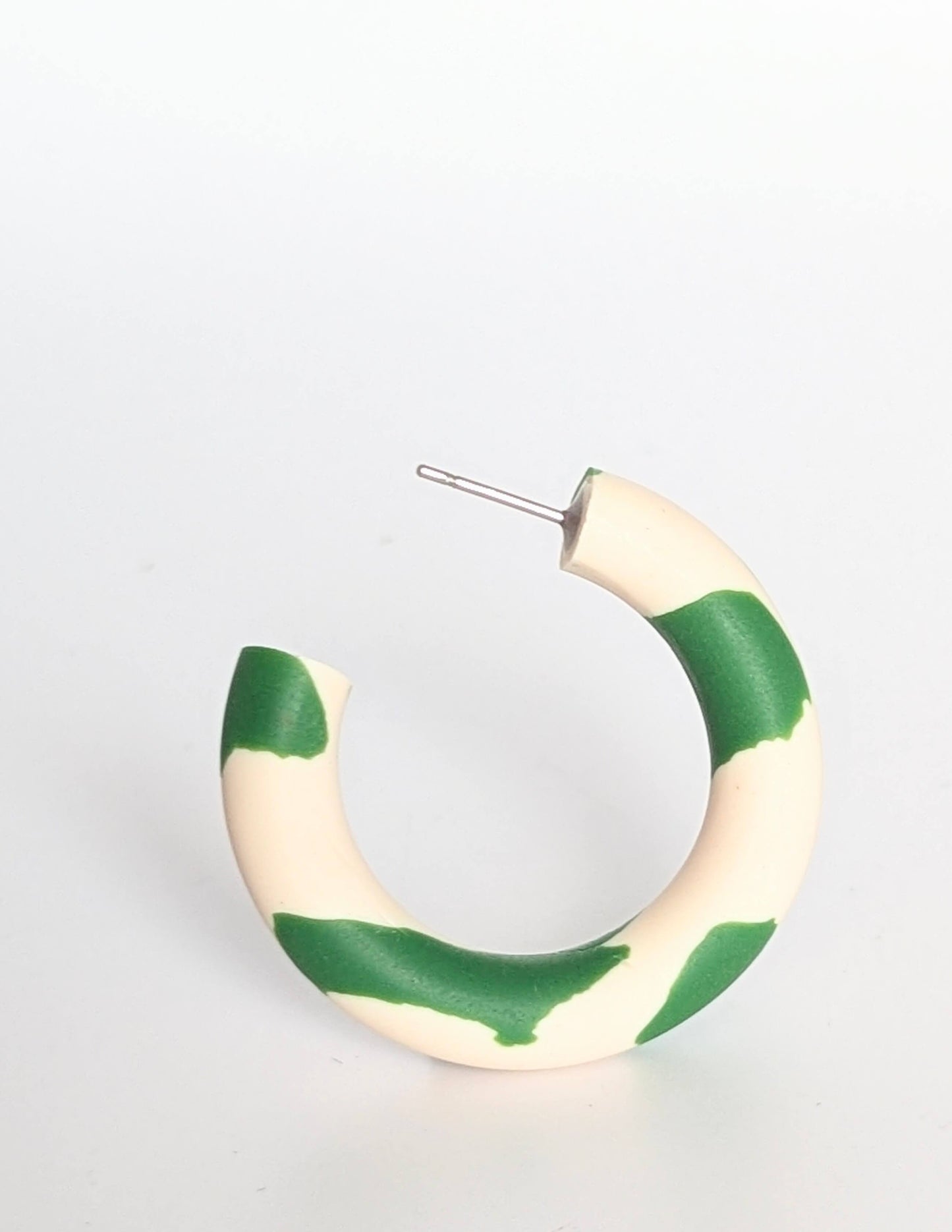 Earrings Double Colour Hula Earrings (Various Colours) homeware shops bristol gift shops bristol Shaped Contemporary