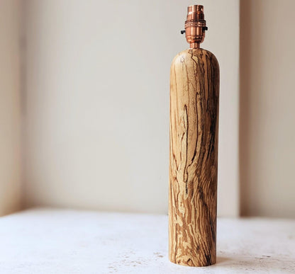 Something From The Turnery St Vincent Lamp - Spalted Beech