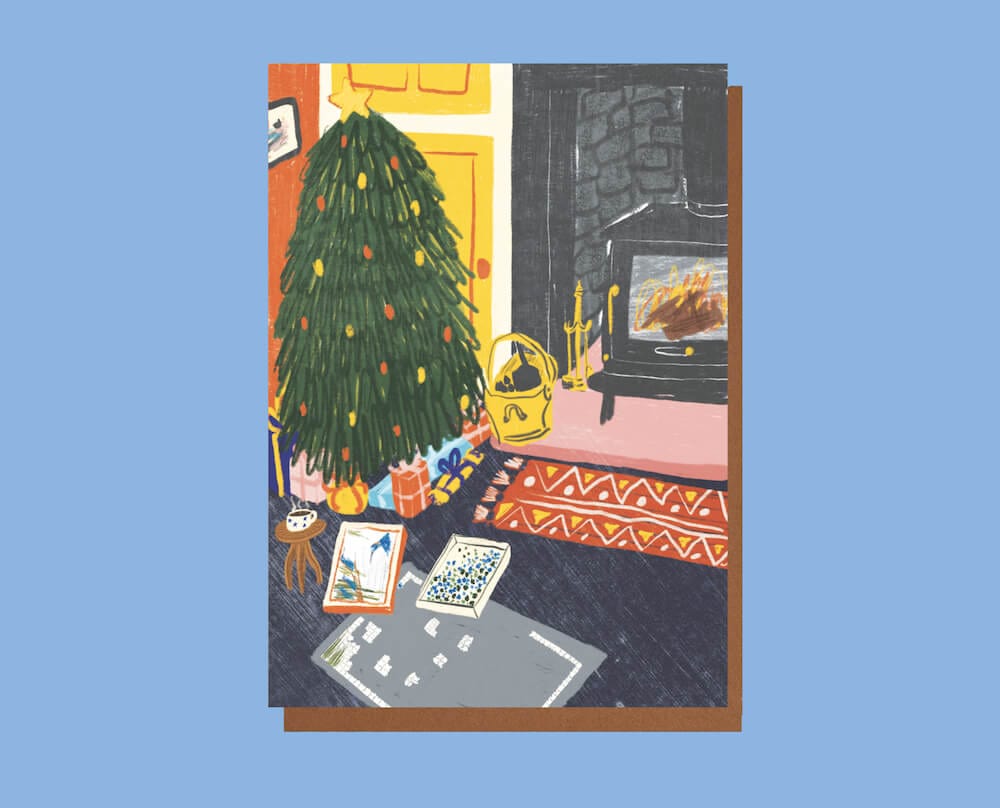 Christmas Card Puzze 1 Christmas Greetings Cards - Various Designs homeware shops bristol gift shops bristol Sophie Colette