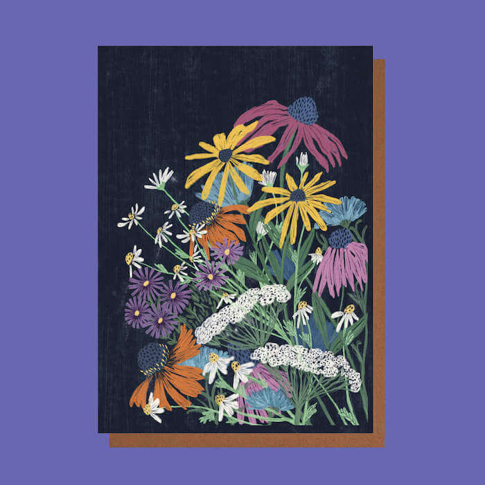 Greeting & Note Cards Wild Botanical Greetings Card (Various Designs) by Sophie Collete homeware shops bristol gift shops bristol Sophie Colette