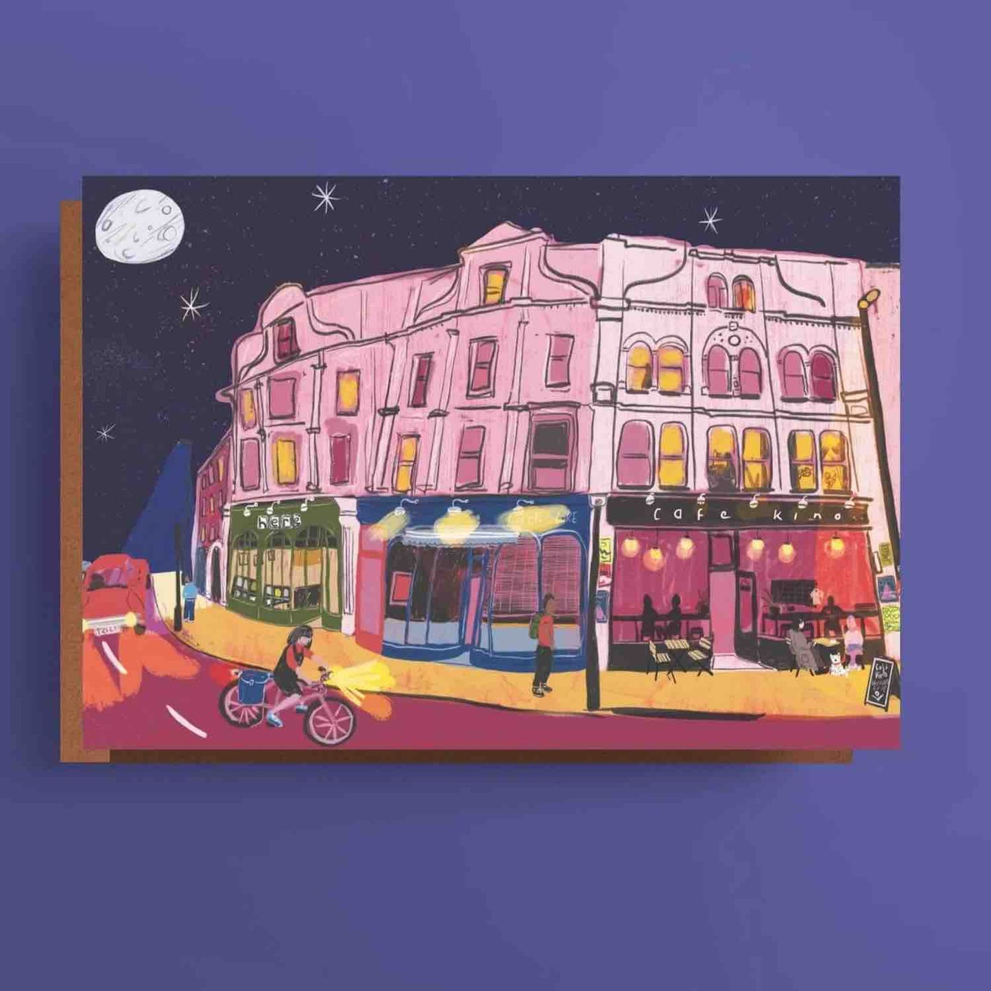 Bristol Themed Greetings Card Cafe Kino Bristol Greetings Card (Various Designs) homeware shops bristol gift shops bristol Sophie Colette