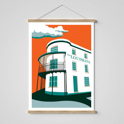 Bristol Music Prints Louisiana - A3 Bristol Print - Music Venues- Various Designs and sizes homeware shops bristol gift shops bristol Susan Taylor Design