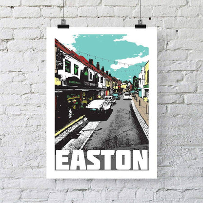 Print Easton - A4 Bristol Print - Various Designs and Sizes homeware shops bristol gift shops bristol Susan Taylor Design