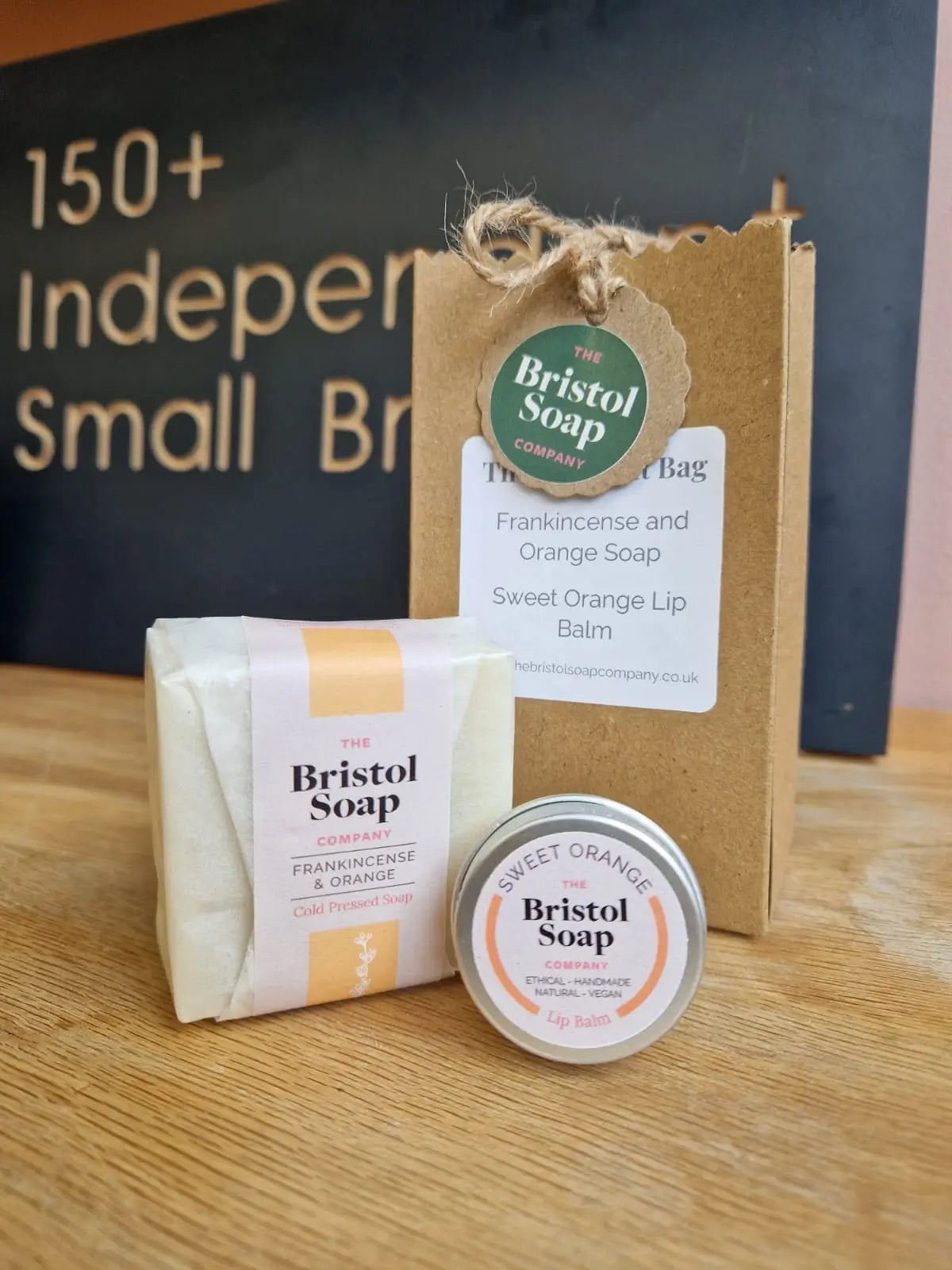 Body Products Gift Bag The Mini Gift Bag (two fragrances) homeware shops bristol gift shops bristol The Bristol Soap Company