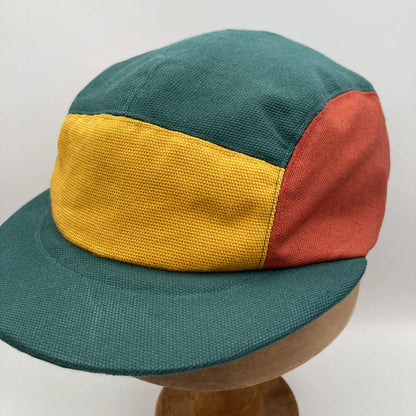 Hats Panel Cap - Teal, Mustard, Rose & Madder (various sizes) homeware shops bristol gift shops bristol The Capalog