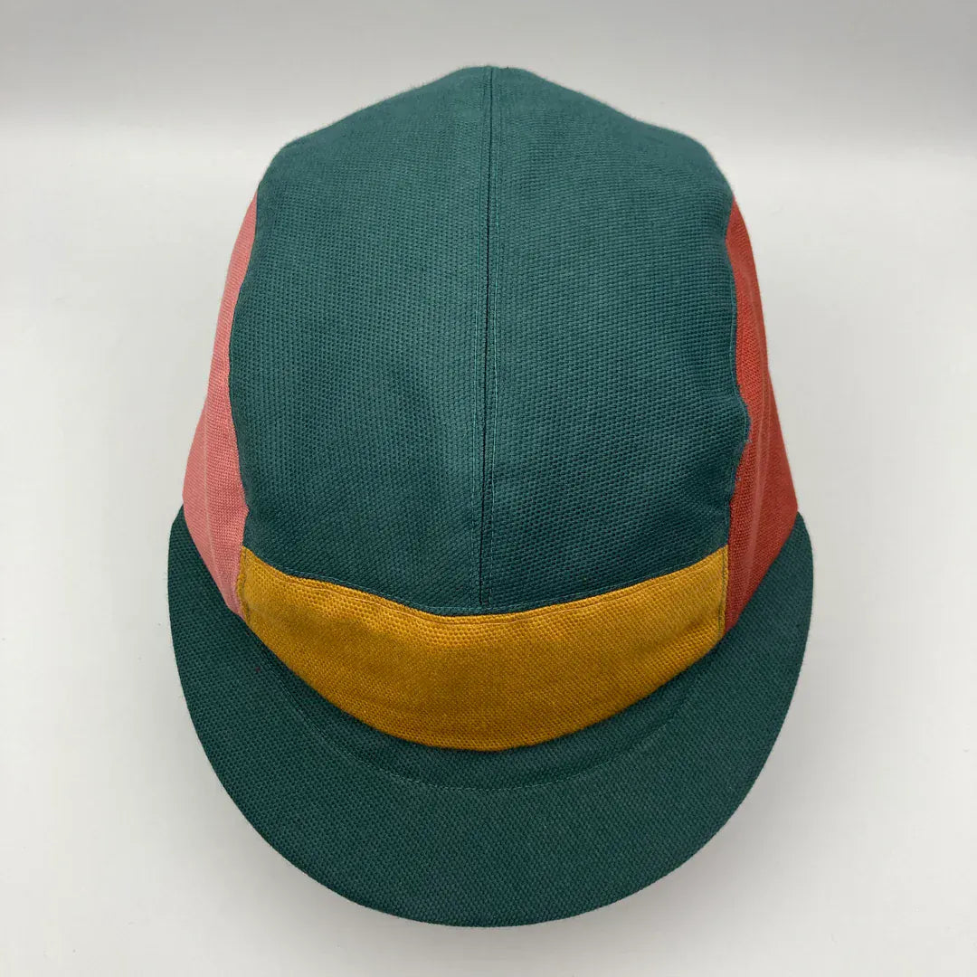 Hats Panel Cap - Teal, Mustard, Rose & Madder (various sizes) homeware shops bristol gift shops bristol The Capalog