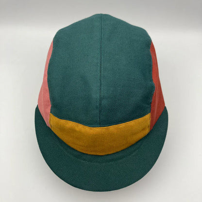 Hats Panel Cap - Teal, Mustard, Rose & Madder (various sizes) homeware shops bristol gift shops bristol The Capalog