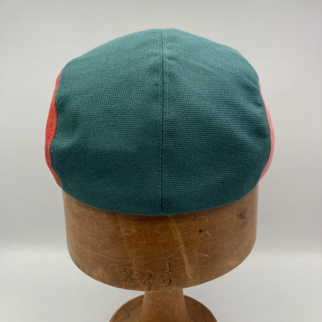Hats Panel Cap - Teal, Mustard, Rose & Madder (various sizes) homeware shops bristol gift shops bristol The Capalog