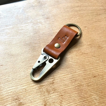Key Ring Key Clip  - Leather Key ring (various colours available) homeware shops bristol gift shops bristol The Hide Ranger