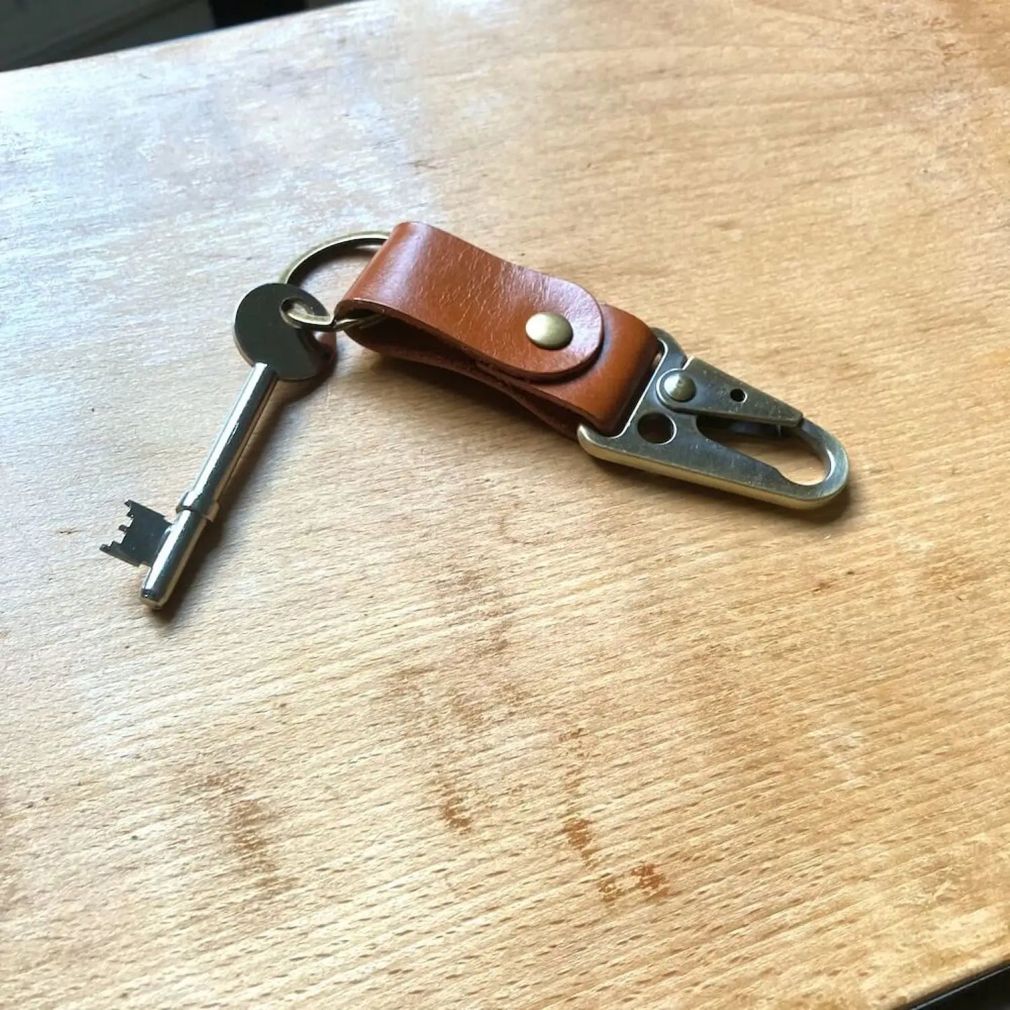 Key Ring Key Clip  - Leather Key ring (various colours available) homeware shops bristol gift shops bristol The Hide Ranger